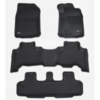 To FIt Toyota Prado 150 Series 2013 - 2019 KAGU Rubber (3 Rows)