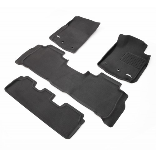 To Fit Toyota Land Cuiser 200 2013 - 2019 KAGU Rubber (3 Rows)
