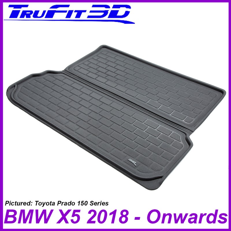 BMW X5 2018 - Onwards (G05) 3D KAGU Rubber CARGO Mat
