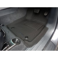 To Fit Toyota Hilux AUTO Dual Cab 2015 - 2019 Front & Rear Kagu RUBBER