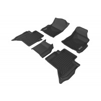 To Fit Toyota Hilux MANUAL Dual Cab 2015 - 2019 Front & Rear MAXTRAC RUBBER