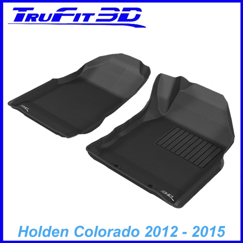 Holden Colorado 2012 - 2015 Front Pair 3D Kagu Rubber